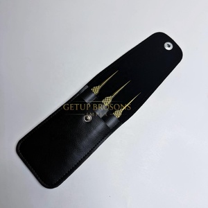 Pince à épiler pour cils GETUP BROSONS IMPEX, en acier inoxydable plaqué or, acrylique, anti-magnétique, anti-statique, à pointe fine et lisse, pour une prise en main précise - Product Image 2