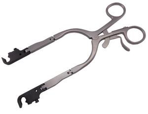 Ensemble d'instruments chirurgicaux pour la colonne vertébrale en acier inoxydable Renix International, ultra-pratique, double charnière, rétracteur longitudinal - Product Image 3