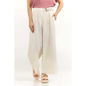 Pantalón Culotte de Cintura Alta WM-TRC-SS26-612, Tela Crepé Antiarrugas, Diseño de Cintura Alta - Product Image 5
