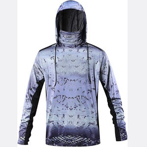 Sublimation personnalisée Upf 50 + Performance chemises de pêche à séchage rapide à manches longues respirant vêtements de protection solaire grande taille pour hommes - Product Image 5