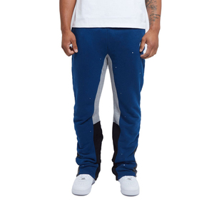 Custom logo Streetwear custom logo <b>Printing</b> Wide Leg <b>Trousers</b> <b>Men</b> Joggers High Quality Stacked Flared Sweatpants for <b>men</b> - Product Image 1