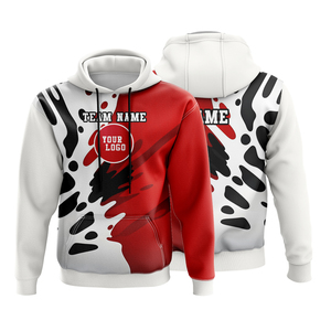Sudadera con capucha de algodón de alta calidad Terry de gran tamaño, ropa de calle, forro polar grueso, hombro caído, algodón, sublimación mezclada, sudaderas con capucha personalizadas para hombres - Product Image 1