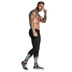 Pantalones Vaqueros de Mezclilla de Cintura Media Estilo Urbano para Hombre, Pantalones Largos Rectos, Lavados y Transpirables - Product Image 4