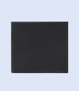 Cartera de cuero genuino de diseñador Premium para hombre, pliegue corto con logotipo personalizado RFID, producto OEM ligero y de alta calidad - Product Image 3