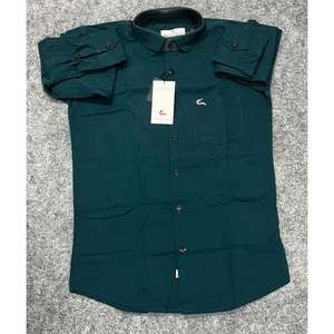 Camisa de algodón pesado informal para hombre al por mayor de alta demanda para uso informal de exportador y fabricante indio - Product Image 2