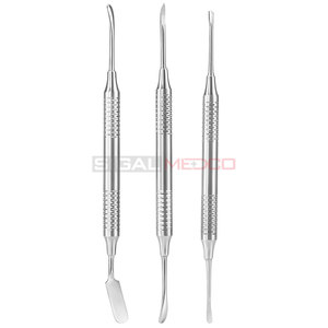 เครื่องมือทำฟันแบบสองชั้นเครื่องมือทันตกรรมรากฟันเทียมสเตนเลสสตีลพรีเมี่ยมเครื่องมือทางการแพทย์ทันตกรรม - Product Image 1