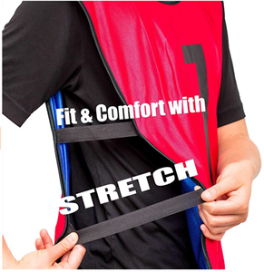 Vente en gros de gilets d'entraînement sportifs pour enfants, gilets de football, bavoirs - Product Image 4