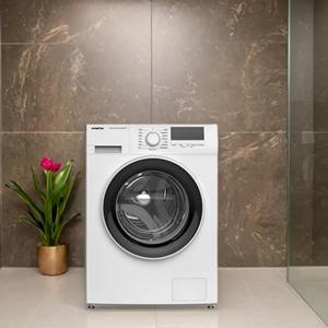 เครื่องซักผ้าอบผ้าอัตโนมัติแบบฝาหน้าคุณภาพสูง ดีไซน์ทันสมัย รุ่นใหม่ สภาพใหม่ ใช้ในครัวเรือน ปลั๊กแบบ US เหมาะสำหรับโรงแรม - Product Image 2