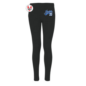 Zeta Phi Beta Sorority Mujeres Sublimación Leggings ajustados Sorority Sublimated Custom Made Ladies Leggings - Product Image 2