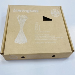 En gros 4C Kraft Papier Mailer Emballage Logo Personnalisé Boîte En Carton Pliante pour Parfum Bougie Cosmétiques Cadeaux Gaufrage - Product Image 3