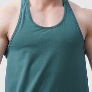 Camiseta sin mangas informal para hombre 2025, ropa de calle de punto transpirable para entrenamiento, diseño sin mangas - Product Image 6