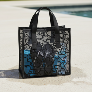 Bolsas de malla transpirables negras, elegantes y prácticas - Product Image 6