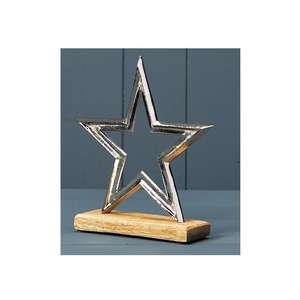 Portavelas de Estrella de Navidad de Calidad de Exportación, Decoración para el Hogar, Hotel, Fiesta, Base de Madera de Lujo - Product Image 6