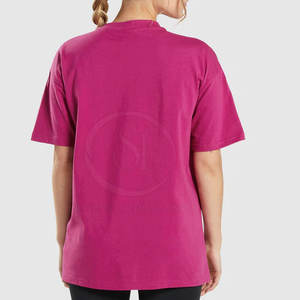 Camisetas informales XL de talla grande para mujer hechas a medida para el verano Estilo único Impreso en algodón Bajo MOQ Ropa para adultos - Product Image 2