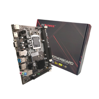 Nueva Placa Base H81 LGA 1155 OEM Compatible con la 4ª Generación de I3 I5 I7 DDR3 16GB para Juegos con Gráficos Integrados y SATA en Stock