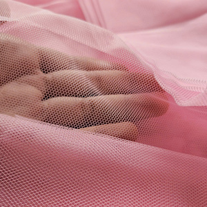 Lục giác 20mkg cao cấp Polyester dệt nguyên liệu mới 100% Polyester vải chất lượng hàng đầu vải lưới chống muỗi - Product Image 4