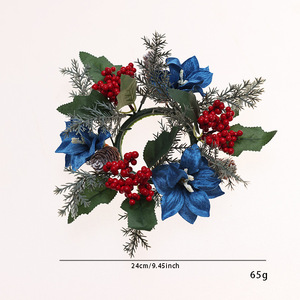 <span class=keywords><strong>Guirlande</strong></span> <span class=keywords><strong>de</strong></span> bougies avec des cônes <span class=keywords><strong>de</strong></span> pin simulés, des baies rouges, petite taille, pour la décoration <span class=keywords><strong>de</strong></span> bureau, la décoration <span class=keywords><strong>de</strong></span> la maison, la décoration <span class=keywords><strong>de</strong></span> table <span class=keywords><strong>de</strong></span> Noël, porte-bougie - Product Image 5