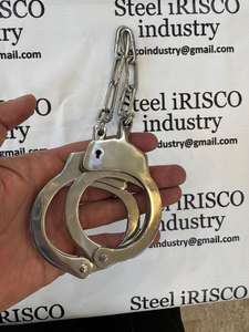 Grilletes de Muñeca de Acero Inoxidable de Alta Resistencia, Juguetes Eróticos de Bondage, Restricciones BDSM, Accesorios para Clubes Fetichistas, Esposas Kinky Manuales CE - Product Image 5