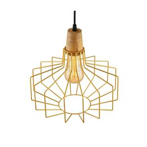 Bombilla de enchufe de luz de madera sólida más vendida, luces colgantes, lámpara de techo colgante, casa, cocina, tamaño personalizado, forma, Color - Product Image 5