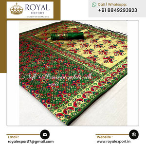 Diseñador de moda Ropa DE BODA Ropa étnica india de alta calidad Premium Heavy Banarasi Patola Tejido Saree de seda - Product Image 5