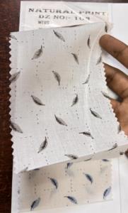 Tissu en coton peigné imprimé Dobby de qualité d'exportation pour Kurta unisexe tissé uni pour robe chemise d'extérieur pour garçons filles - Product Image 2