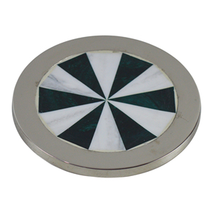 แผ่นรองแก้วเคลือบโลหะดีไซน์แบบแฮนด์เมดสำหรับตกแต่งโต๊ะเครื่องครัวดีไซน์โบราณ - Product Image 5