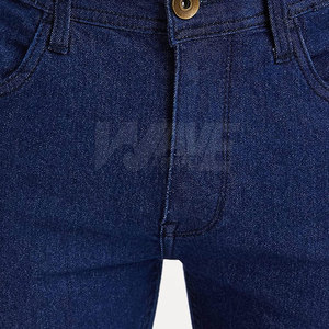 Pantalones Vaqueros Casuales de Lona Ligera y Transpirable para Hombre, 100% Algodón, Cintura Media, Corte Recto, Patrón Personalizable - Product Image 6