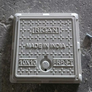 Marco de Repuesto para Tapa de Filtro de Alcantarilla de FRP al por Mayor, Cuadrado Negro de 24x24, Ecológico - Product Image 1