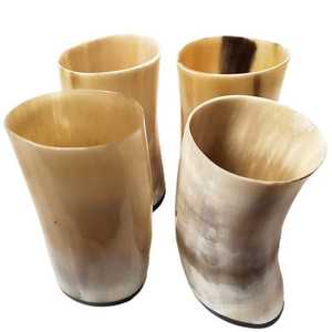 Cow Horn Viking <b>Beer</b> & Wine Mug Cocktail Glass Drinking Cup Tanka Handmade Eco-Friendly Dishwasher Safe Wedding Modern Luxury - Product Image 6