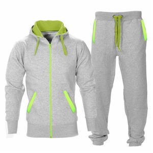 Survêtement d'hiver décontracté unisexe, grande taille, style zippé, capuche double couche, personnalisable, respirant, coton-polyester écologique, extensible dans les quatre sens - Product Image 2