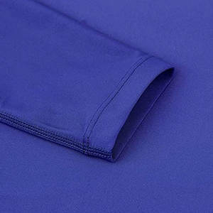 Chemise longue à séchage rapide pour hommes Vêtements de sport respirants pour MMA Gym Training Tissu uni pour entraînement sportif - Product Image 4