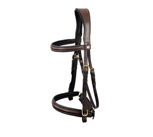 2025 brida de caballo de cuero genuino inglés comodidad anatómica brida de caballo inglés exportador mayorista de India - Product Image 6