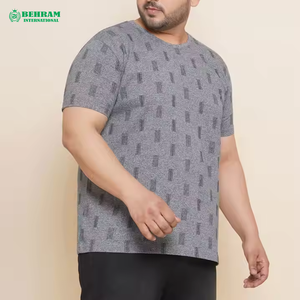 Camiseta de Hombre de Talla Grande, Corte Holgado, con Logotipo Personalizado, Estilo Urbano, 100% Algodón Orgánico, Ecológica, OEM, en Oferta - Product Image 4