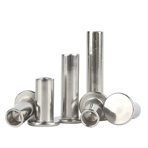 Remache Semitubular de Acero Inoxidable SS316 de Venta Caliente de Fábrica para Ferrocarriles de Alta Velocidad y Energía Eólica - Product Image 1