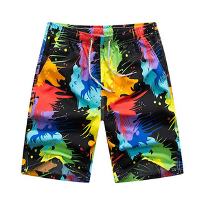 Pantalones cortos de sublimación para hombre de secado rápido con cintura elástica, pantalones cortos de sublimación de alta calidad con logotipo personalizado de verano a precio barato para la venta - Product Image 3