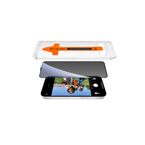 Protection d'écran en verre trempé Netzy 2.5D Oliv pour iPhone 13 XS XS Max - Anti-espionnage Noir Installation facile 3D Radiant - Product Image 2