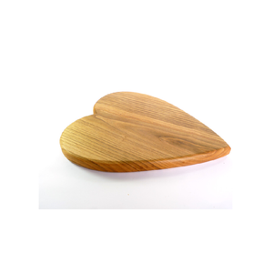 Tabla de cortar de madera orgánica Natural con forma de corazón, tabla de cortar de madera con forma de diseño de manzana para restaurante de cocina - Product Image 5