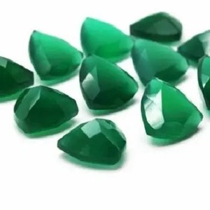 5มม. สีเขียวธรรมชาตินิลล้านล้านล้านพลอยตัดอัญมณีที่ได้รับการรับรองการทำเครื่องประดับแหวนต่างหูสร้อยคอจี้ออนไลน์จำนวนมาก - Product Image 1