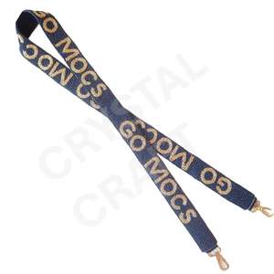 Customized White Gold Seed Bead Bag Straps Beaded <b>Purse</b> Strap Design for Fashion <b>Accessories</b> - Product Image 3