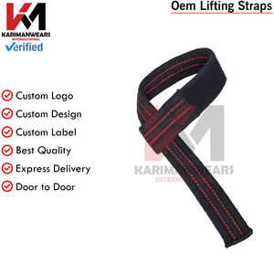 Sangles de musculation de qualité supérieure pour hommes et femmes, haltérophilie, musculation, entraînement en salle de sport, bandages de poignet - Product Image 3