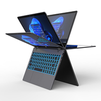 Ordinateur portable ITZR YOGA 14.1 "avec Intel Core Alder Lake-n N100 RAM 16GB SSD 256GB 6000mAh Batterie FHD 1920*1080 IPS