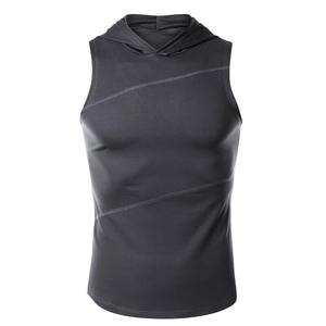 Débardeur de sport personnalisé pour homme, respirant, avec logo, pour la musculation, la course à pied, imprimé, écologique, séchage rapide - Product Image 1