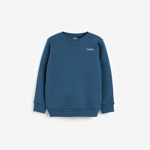 Conjunto de ropa para niñas con logotipo personalizado, chándal para niños, sólido y patrón de algodón con pantalones de chándal Sudadera con capucha, conjuntos de Ropa para Niñas - Product Image 3