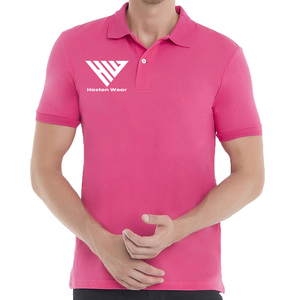 เสื้อโปโลแขนสั้นพิมพ์ลายวัสดุโลโก้ส่วนตัว - Product Image 1