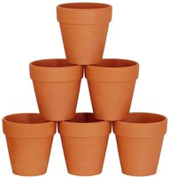 Grosir pot tanah liat besar desain beton pedesaan untuk penggunaan dalam/luar ruangan taman dinding aplikasi piring dekoratif