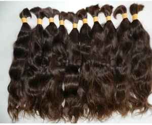 ผมบริสุทธิ์ธรรมชาติ 100% ส่วนใหญ่การต่อผมมนุษย์คลื่นอิตาลีไม่ processed Temple Hair Bundles - Product Image 5