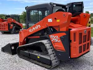 Kubota SVL 75-2รถตักขนาดกะทัดรัดเครื่องยนต์ดีเซล74แรงม้าที่นั่งช่วงล่าง a/c - Product Image 5