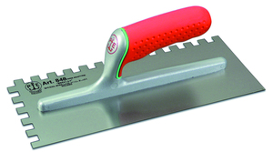 Frattazzo Eccelsa Dentato Superiore/Destro Art. 848/D Dx Cm28x12 Dentatura 10x10 - Product Image 2