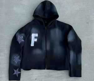 Sudadera con capucha personalizada de alta calidad 100% algodón logotipo bordado Diseño forrado anticontracción para invierno - Product Image 3