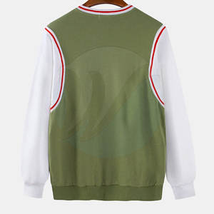 Sudaderas informales de invierno para hombre, suéter holgado cómodo hecho de material básico de poliéster/algodón - Product Image 2